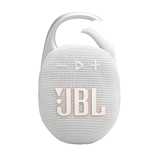 JBL Clip 5, balta - Belaidė kolonėlė Prekė - JBLCLIP5WHT