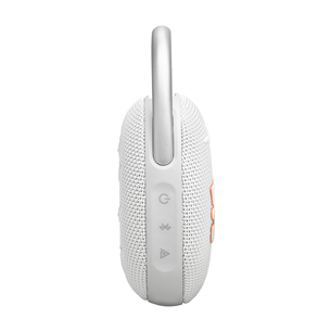 JBL Clip 5, balta - Belaidė kolonėlė Prekė - JBLCLIP5WHT
