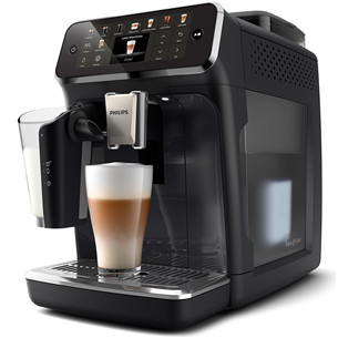 Philips LatteGo Series 5500, juodas - Kavos aparatas