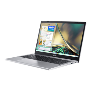 Acer Aspire 3 15 A315-24P, 15.6'', FHD, Ryzen 5, 8 GB, 256 GB, ENG, sidabrinis - Nešiojamas kompiuteris Prekė - NX.KDEEL.00E