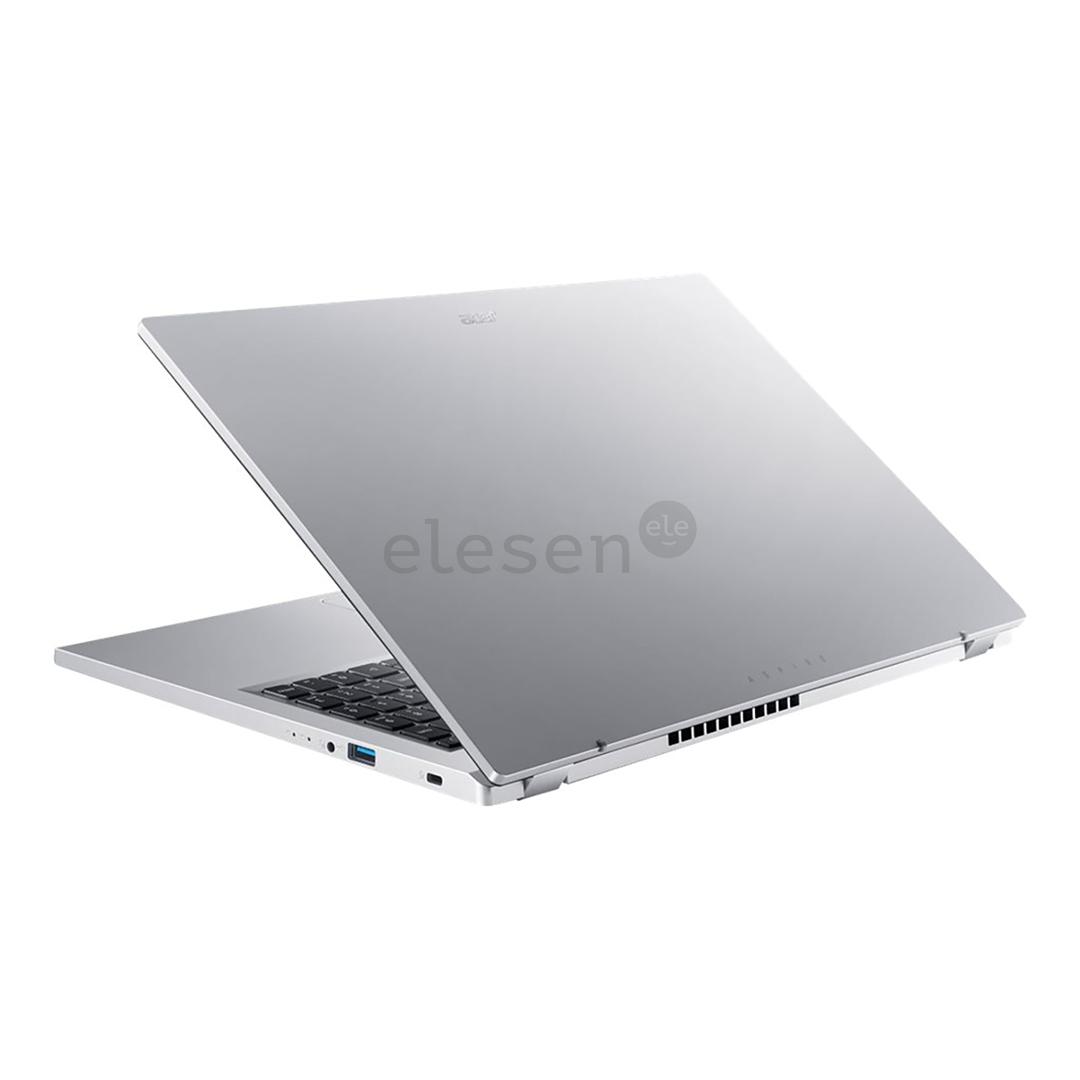 Acer Aspire 3 15 A315-24P, 15.6'', FHD, Ryzen 5, 8 GB, 256 GB, ENG, sidabrinis - Nešiojamas kompiuteris Prekė - NX.KDEEL.00E