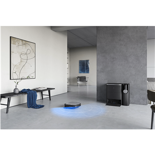 Ecovacs Deebot X2 Combo, pilkas - Dulkių siurblys robotas Prekė - DEEBOTX2OMNICOMBO