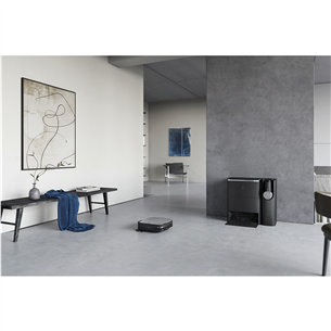 Ecovacs Deebot X2 Combo, pilkas - Dulkių siurblys robotas Prekė - DEEBOTX2OMNICOMBO