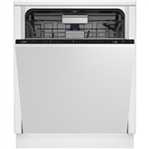 Įmontuojama indaplovė Beko, 15 komplektų talpa, plotis 59,8 cm Prekė-BDIN36532