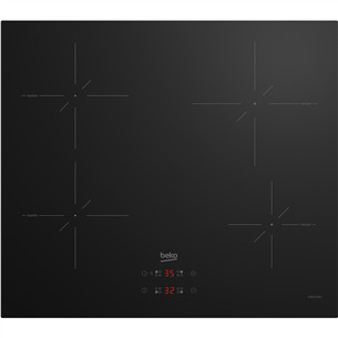 Beko, plotis 59 cm, juoda - Įmontuojama indukcinė kaitlentė HII64400SMT