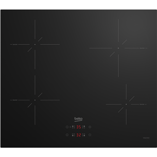 Beko, plotis 59 cm, juoda - Kaitlentė Prekė - HII64400SMT HII64400SMT