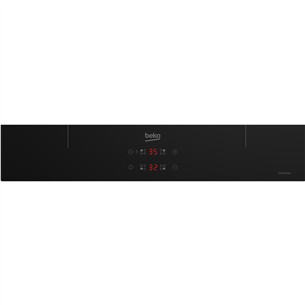 Beko, width 59 cm, black - Built-in induction hob
