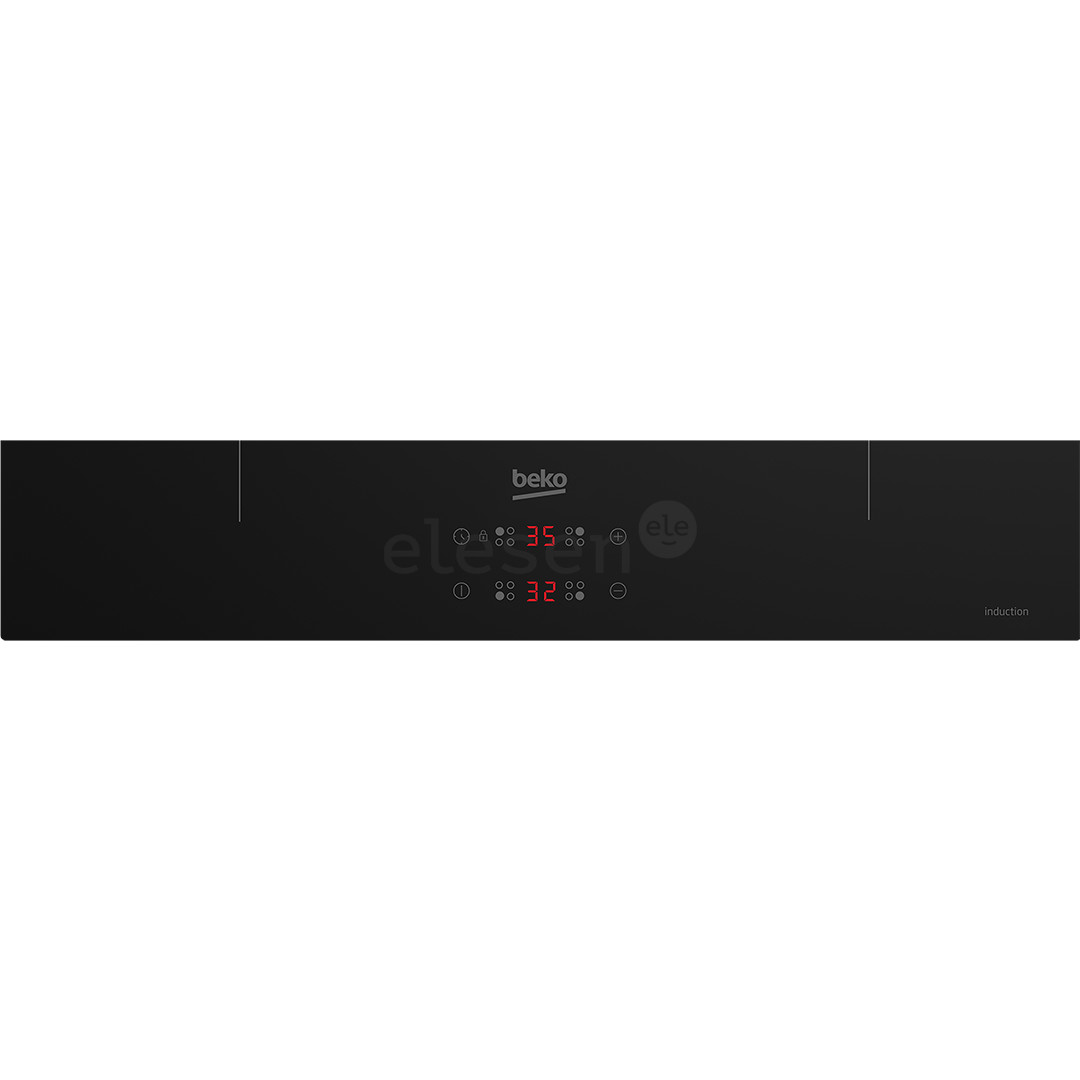Beko, width 59 cm, black - Built-in induction hob