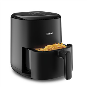 Tefal Easy Fry Compact, 3 L, 1300 W, juoda - Karšto oro gruzdintuvė