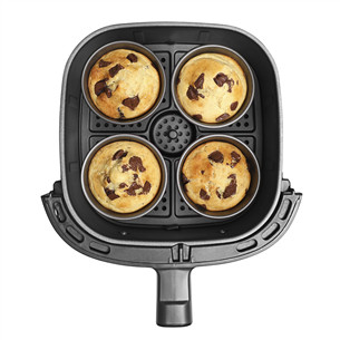 Tefal Easy Fry Compact, 3 L, 1300 W, juoda - Karšto oro gruzdintuvė