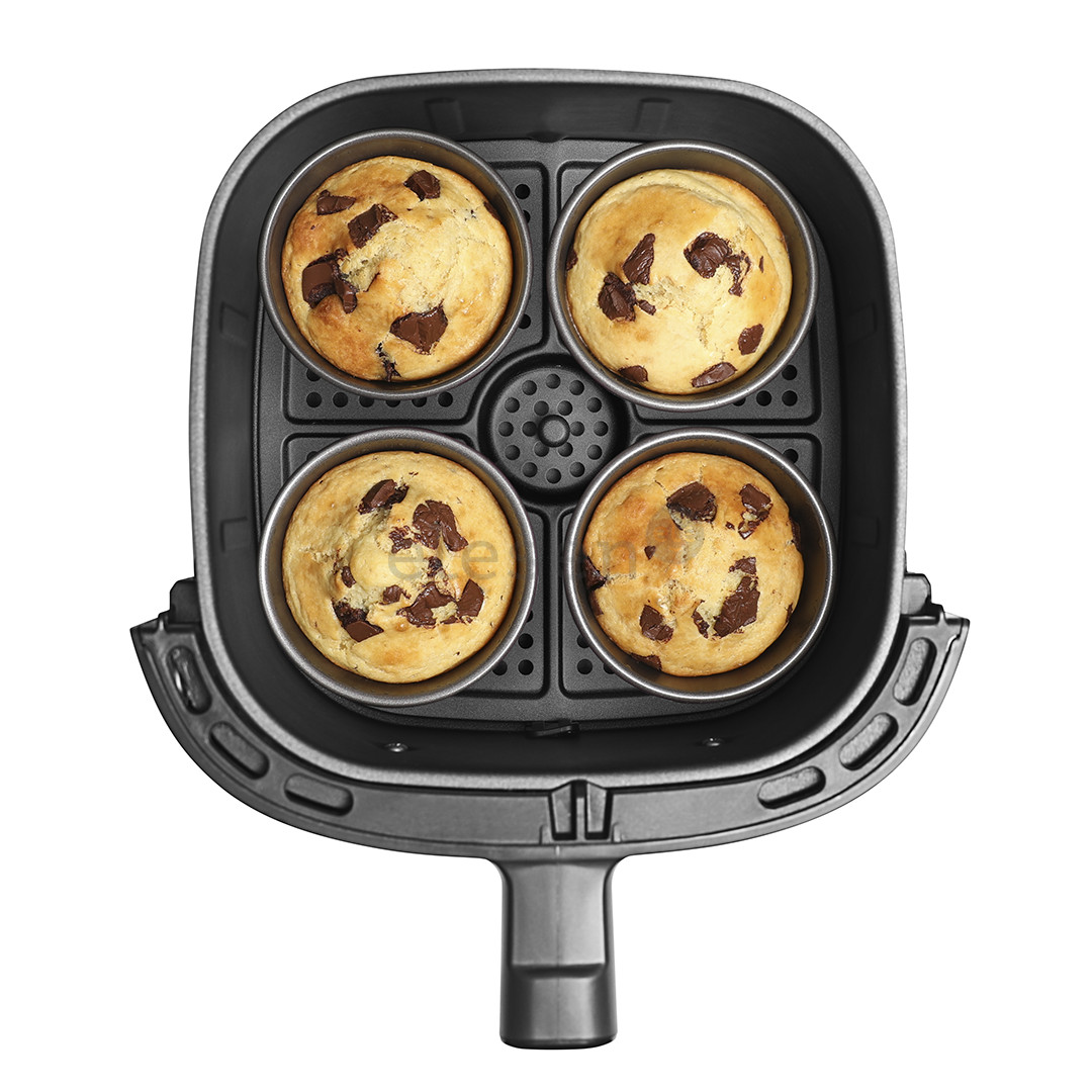 Tefal Easy Fry Compact, 3 L, 1300 W, juoda - Karšto oro gruzdintuvė