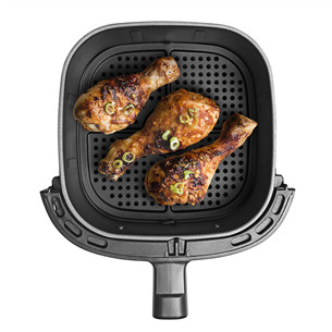 Tefal Easy Fry Compact, 3 L, 1300 W, juoda - Karšto oro gruzdintuvė