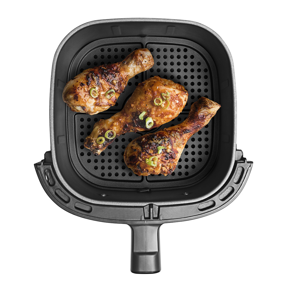 Tefal Easy Fry Compact, 3 L, 1300 W, juoda - Karšto oro gruzdintuvė