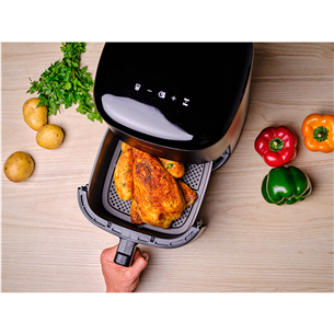 Karšto oro gruzdintuvė Tefal Easy Fry Max 5 L, 1500 W, tamsiai pilka Prekė-EY245B10