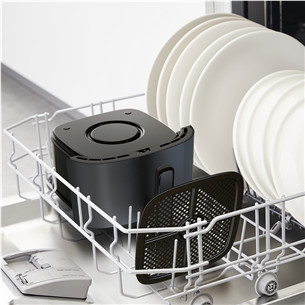 Tefal Easy Fry Max 5 L, 1500 Вт, темно-серый - Аэрогриль