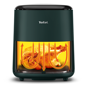 Karšto oro gruzdintuvė Tefal Easy Fry Max 5 L, 1500 W, tamsiai pilka Prekė-EY245B10