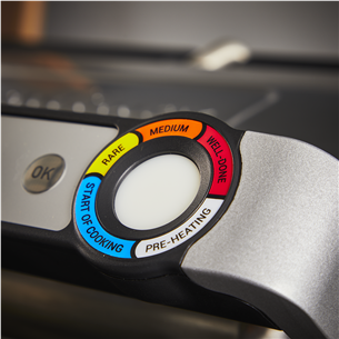 Tefal OptiGrill+, 2000 Вт, нерж. сталь - Электрический гриль Товар - GC718D10