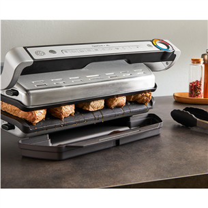 Tefal OptiGrill+ XL, 2000 W, stainless steel - Table grill Item - GC728D10