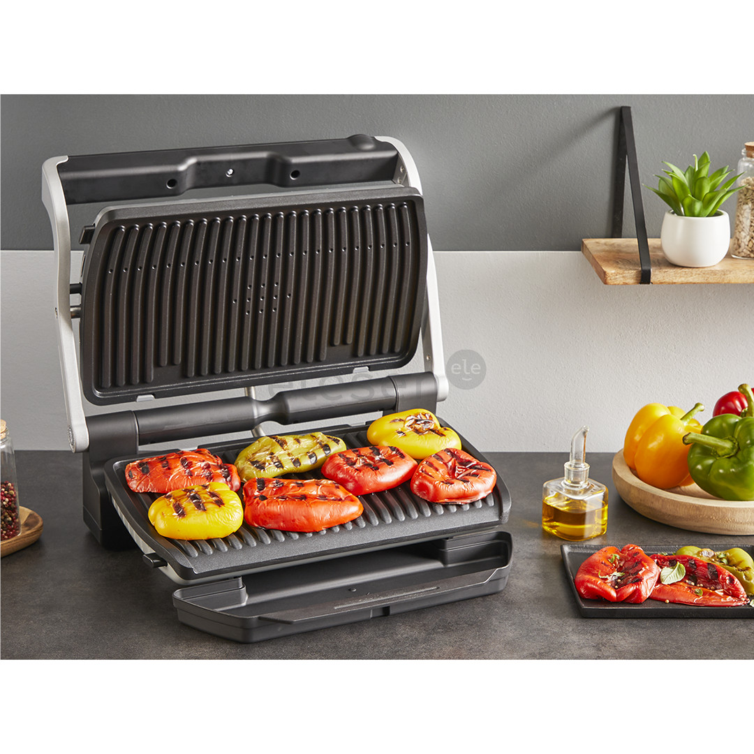Tefal OptiGrill+ XL, 2000 W, stainless steel - Table grill Item - GC728D10