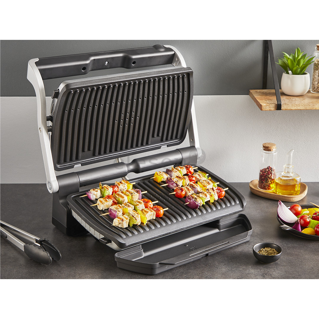 Tefal OptiGrill+ XL, 2000 W, stainless steel - Table grill Item - GC728D10