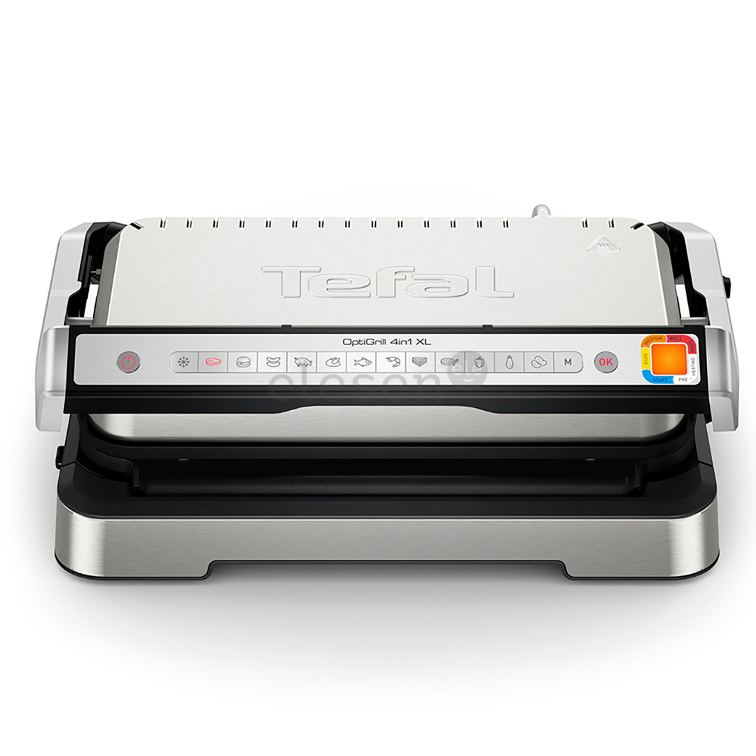 Tefal OptiGrill 4in1 XL, 2200 W, stainless steel - Table grill