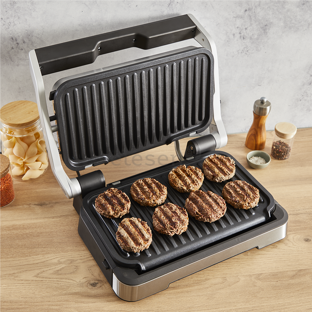 Tefal OptiGrill 4in1 XL, 2200 W, nerūdijančio plieno - Elektrinis grilis
