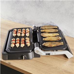 Tefal OptiGrill 4in1 XL, 2200 W, nerūdijančio plieno - Elektrinis grilis