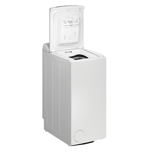 Whirlpool, 6 kg, gylis 60 cm, 1200 rpm - Skalbimo mašina Prekė - TDLR6240SEU/N
