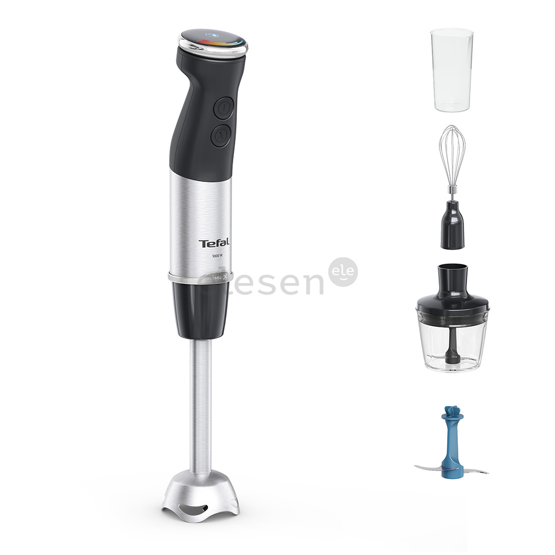 Tefal Quickchef+, 1000 W, stainless steel - Hand blender