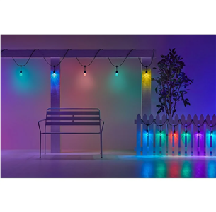Philips WiZ String Lights Outdoor RGB, WiFi, 14.8 m - Išmaniosios lemputės Prekė - 929003213201