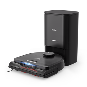 Tefal X-PLORER Serie 220+ Animal & Allergy, juodas - Dulkių siurblys robotas Prekė - RG9495 RG9495