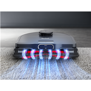Tefal X-PLORER Serie 220+ Animal & Allergy, juodas - Dulkių siurblys robotas Prekė - RG9495