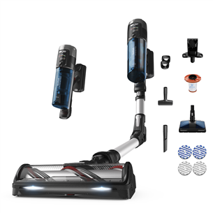 Tefal X-Force Flex 13.60, Allergy Aqua, mėlynas - Belaidis dulkių siurblys Prekė - TY9AC1 TY9AC1