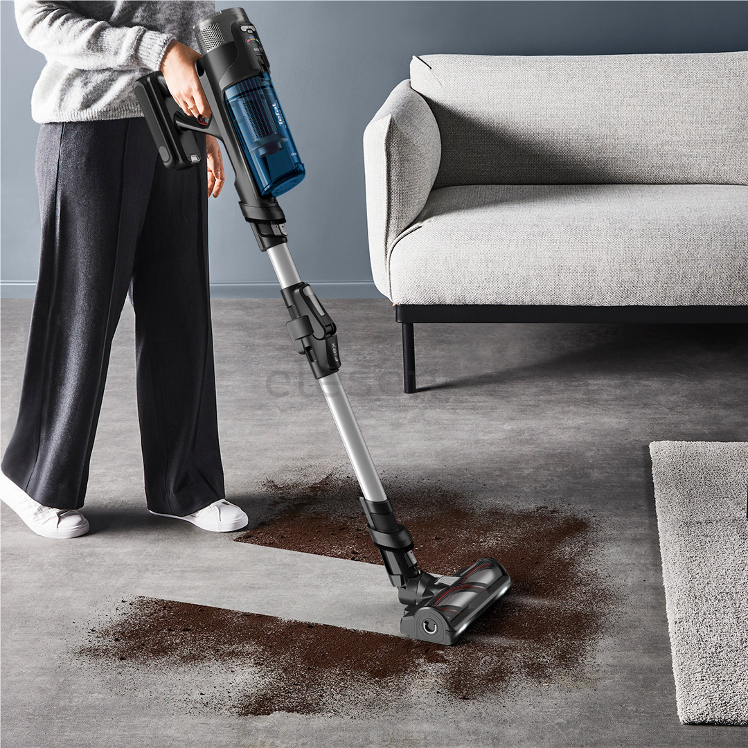 Tefal X-Force Flex 13.60, Allergy Aqua, blue - Cordless vacuum cleaner