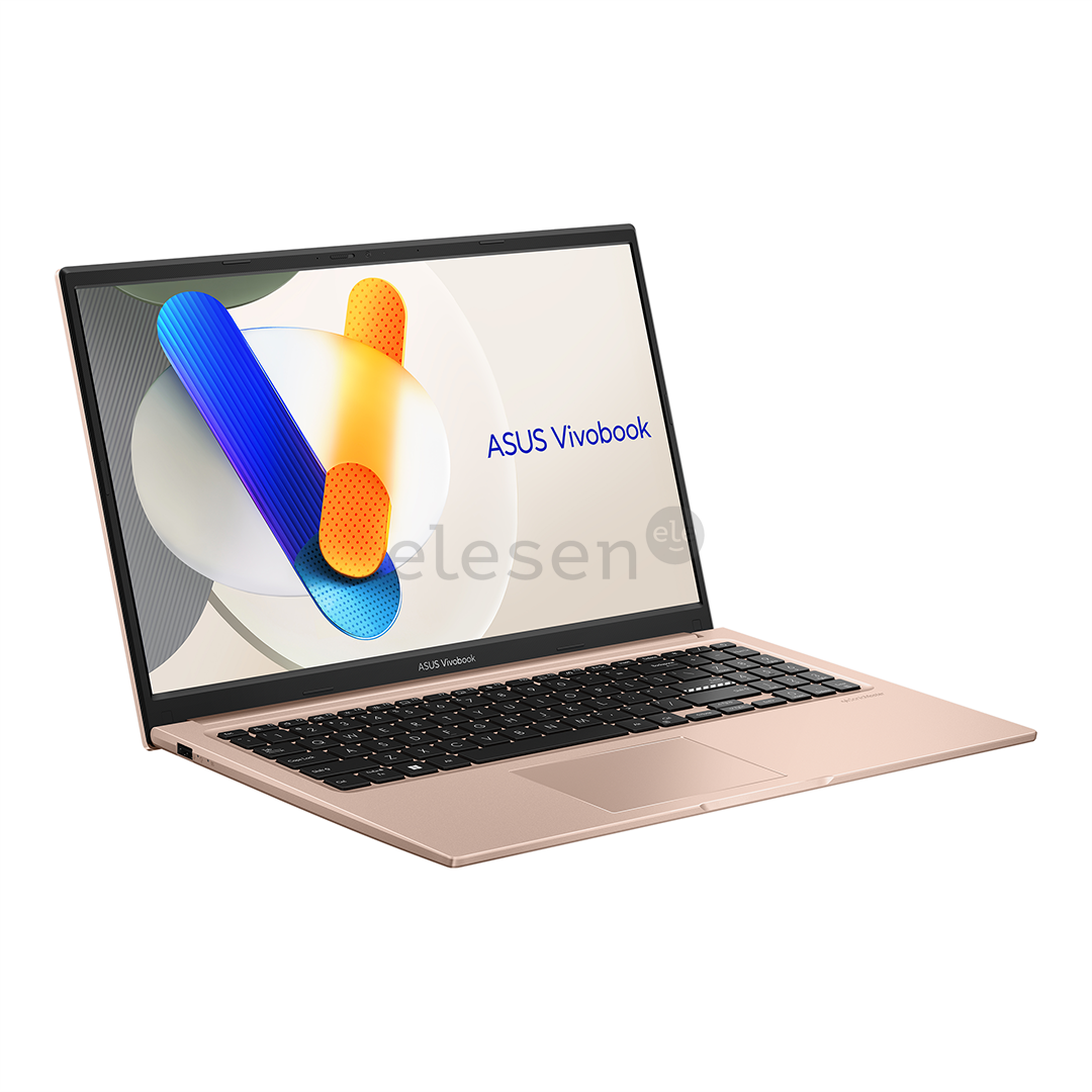 ASUS Vivobook 15 (X1504), 15,6'', FHD, i5, 16 GB, 512 GB, ENG, auksinis - Nešiojamas kompiuteris