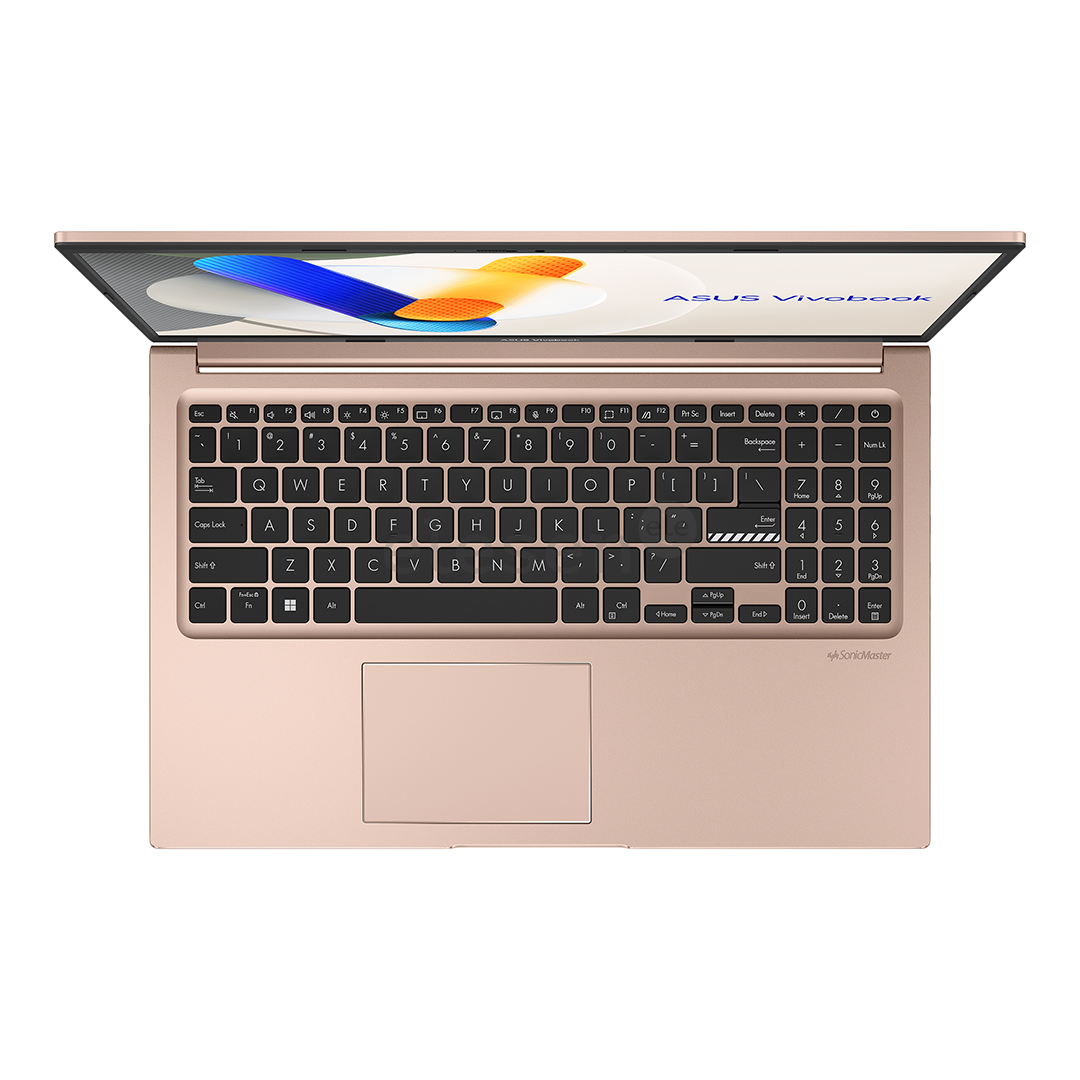 ASUS Vivobook 15 (X1504), 15,6'', FHD, i5, 16 GB, 512 GB, ENG, auksinis - Nešiojamas kompiuteris