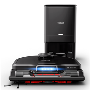 Tefal X-PLORER Serie 240+ AI, Animal & Allergy, juodas - Dulkių siurblys robotas Prekė - RG9695