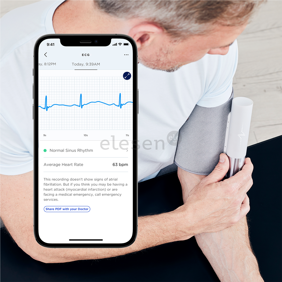 Withings BPM Core, pilkas - Išmanusis kraujospūdžio matuoklis + EKG