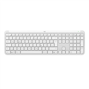 Logitech Signature Slim K950, US, white - Wireless keyboard