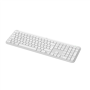 Logitech Signature Slim K950, US, balta - Belaidė klaviatūra
