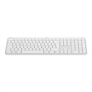 Logitech Signature Slim K950, US, balta - Belaidė klaviatūra
