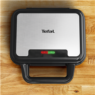 Tefal UltraCompact 3in1, pilka/juoda - Sumuštinių keptuvė Prekė - SW383D10