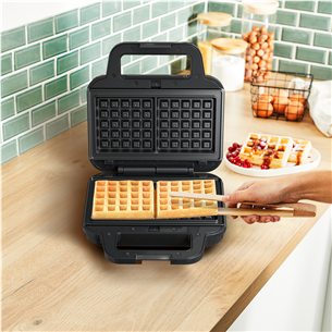 Tefal UltraCompact 3in1, pilka/juoda - Sumuštinių keptuvė Prekė - SW383D10