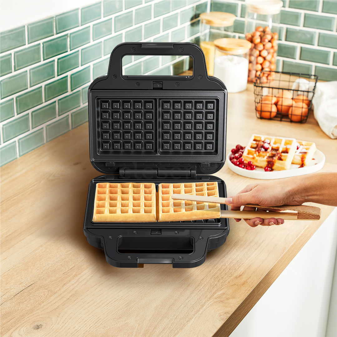 Tefal UltraCompact 3in1, grey/black - Waffle Maker, Sandwich Maker & Panini Press Item - SW383D10