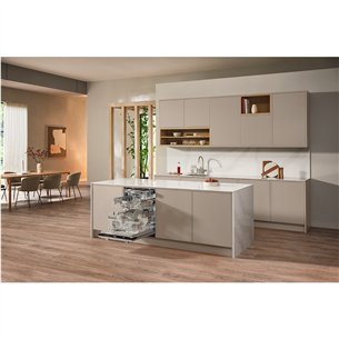 Miele, AutoDos K2O, 14 komplektų talpa - Įmontuojama indaplovė Prekė - G7790SCVI