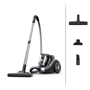 Tefal Compact Power XXL, 900 W, be maišelių, pilkas - Dulkių siurblys Prekė - TW4B36 TW4B36