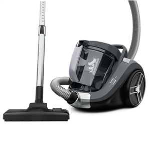 Tefal Compact Power XXL, 900 W, be maišelių, pilkas - Dulkių siurblys Prekė - TW4B36