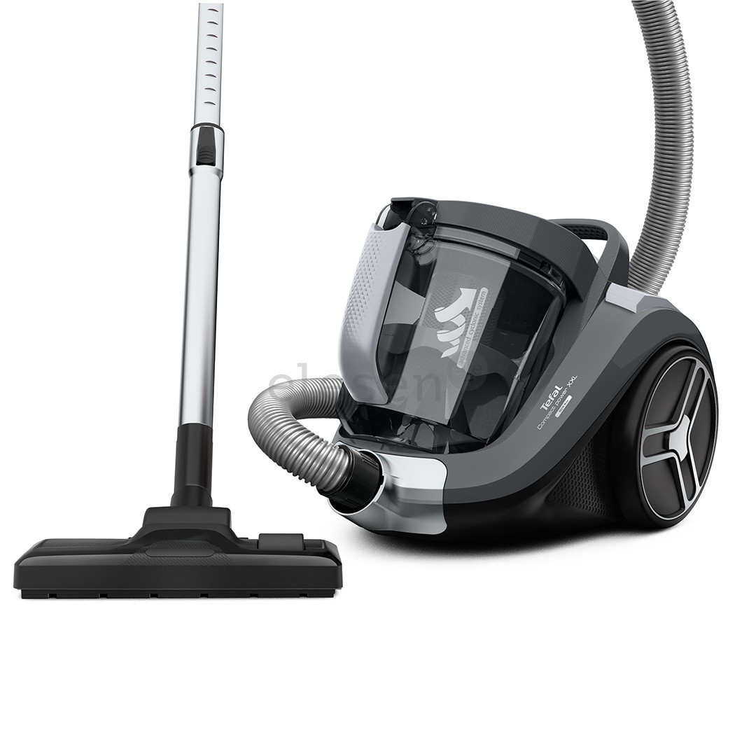 Tefal Compact Power XXL, 900 Вт, без мешка, серый - Пылесос Товар - TW4B36