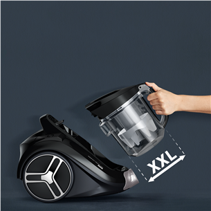 Tefal Compact Power XXL, 900 W, be maišelių, pilkas - Dulkių siurblys Prekė - TW4B36
