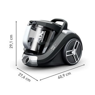 Tefal Compact Power XXL, 900 Вт, без мешка, серый - Пылесос Товар - TW4B36